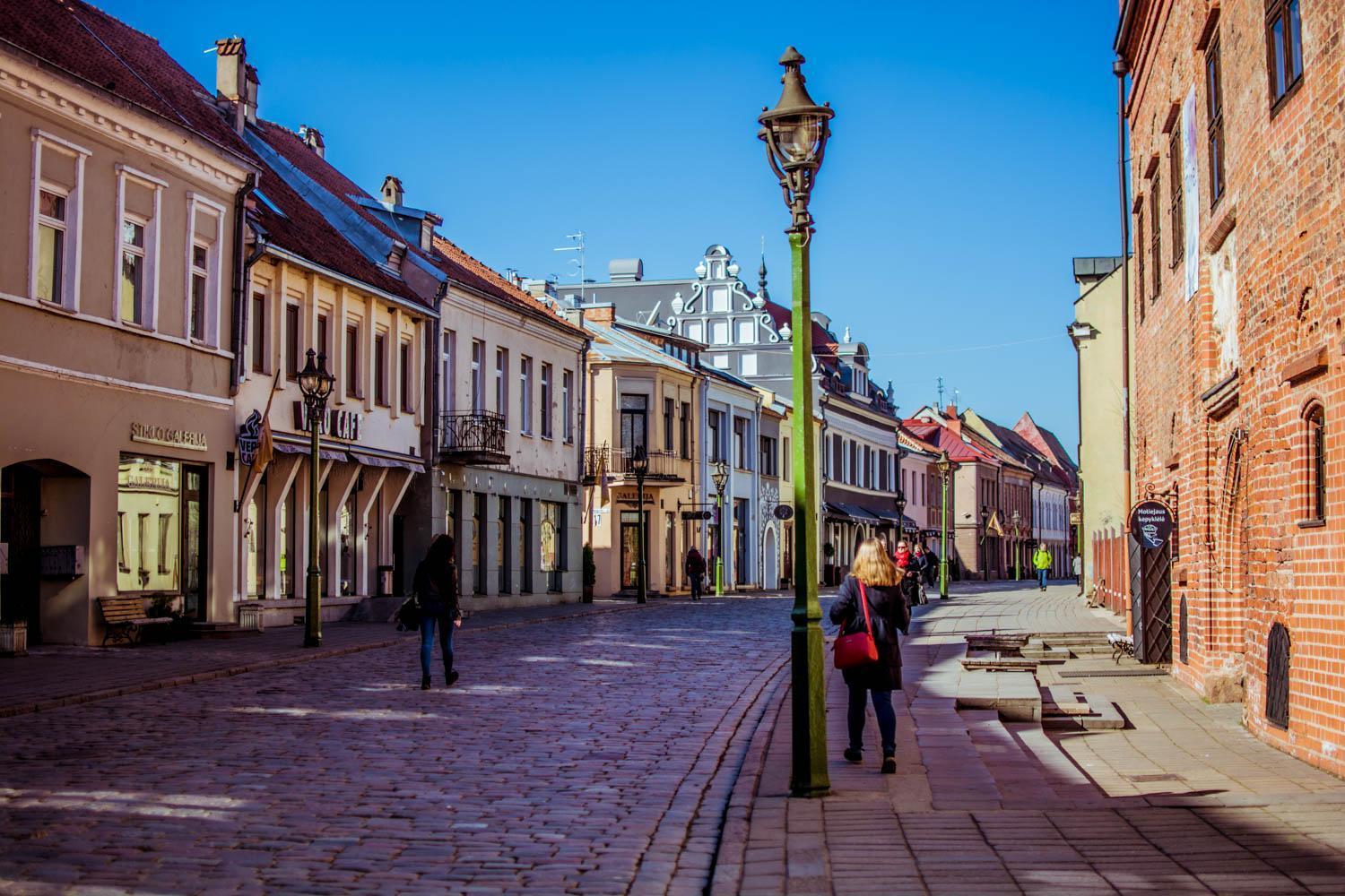 Picturesque Old Town Apartment With Charming Balcony Kaunas Exteriör bild